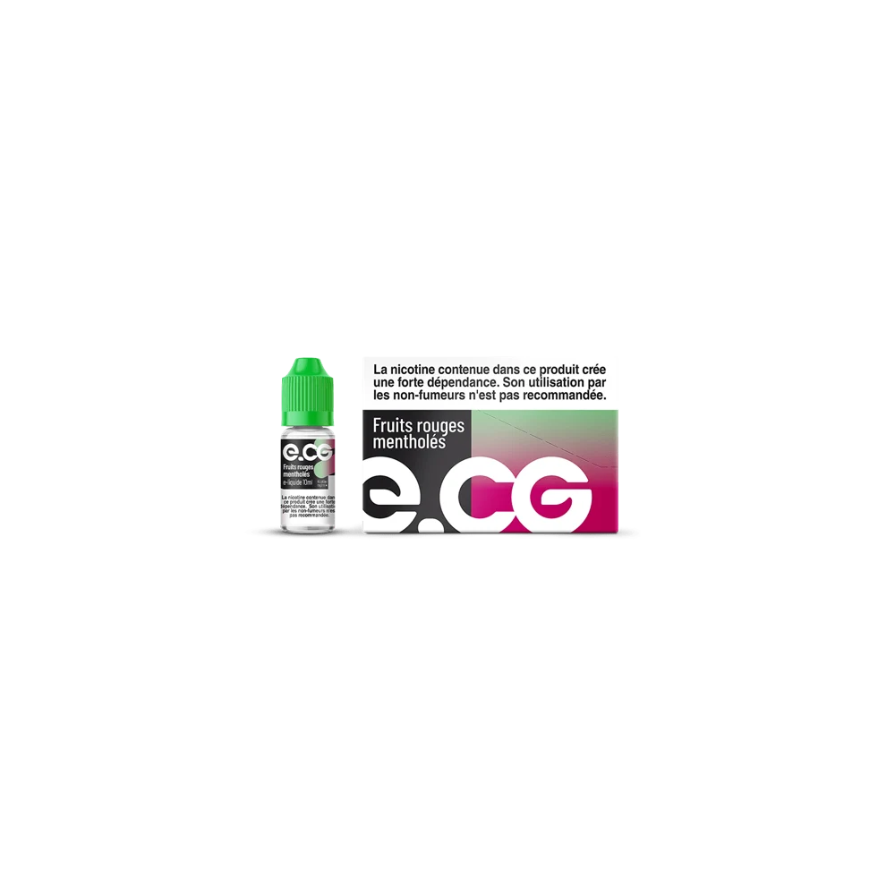 e-CG — Fruits rouges mentholés